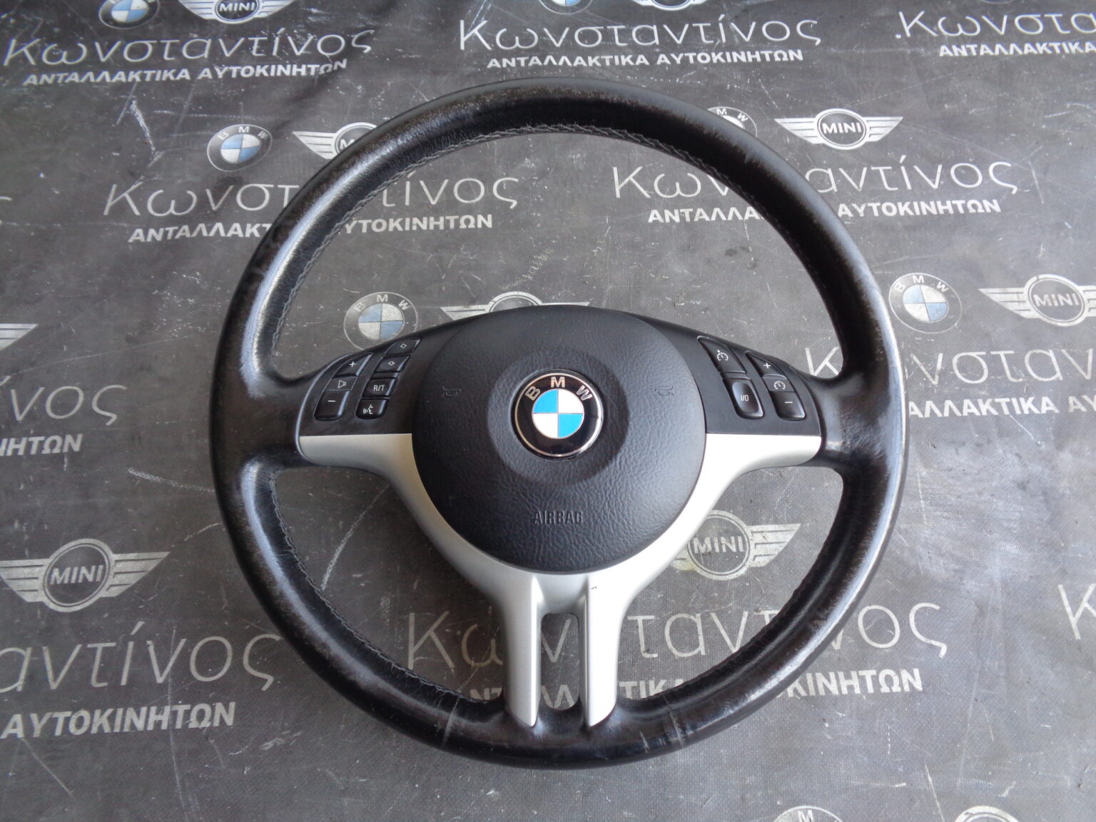 ΤΙΜΟΝΙ (STEERING WHEEL) BMW X3 E83X5 E53E46E39 SPORT ΜΕ ΑΕΡΟΣΑΚΟ BMW Κωσταντίνος