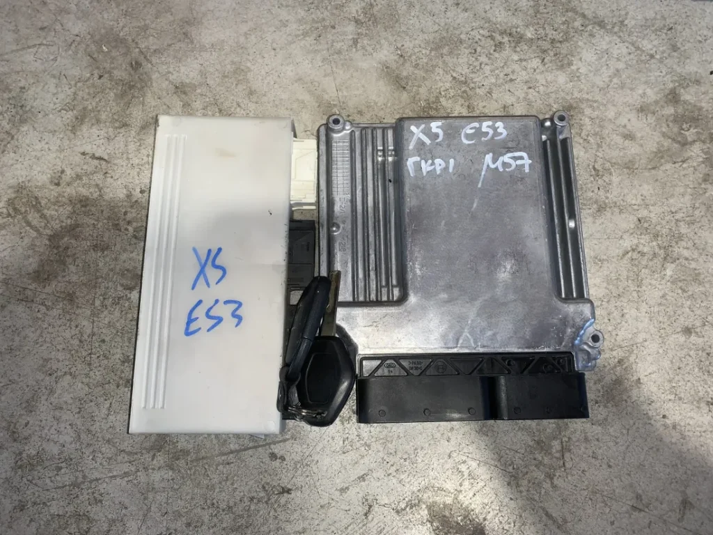 ΕΓΚΕΦΑΛΟΣ - ΒΑΣΙΚΗ ΜΟΝΑΔΑ ΕΛΕΓΧΟΥ DDE ΣΕΤ ΜΕ ΚΛΕΙΔΙΑ M57 X3 E83 X5 E53 (ΚΩΔ. ΑΝΤΑΛ. 7793444 - 61356935890)