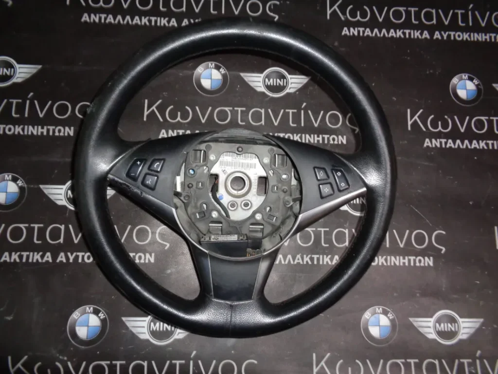 ΤΙΜΟΝΙ (STEERING WHEEL) BMW ΧΩΡΙΣ ΑΕΡΟΣΑΚΟ (NO AIRBAG) E60 SPORT (2004-2008)