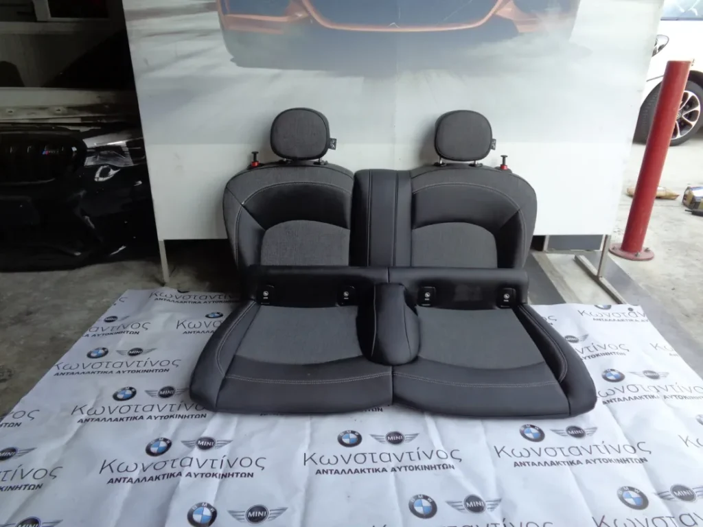 ΣΑΛΟΝΙ (SEATS) ΚΟΜΠΛΕ MINI F56 ΔΕΡΜΑ-ΥΦΑΣΜΑ BUCKET