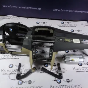 SET AIRBAG-ΤΑΜΠΛΟ ΜΕ ΠΡΟΑΙΝΤΑΤΗΡΕΣ ΜΕ ΚΛΕΙΔΙ ΜΕ ΝΤΟΥΛΑΠΑΚΙ ΜΕ HEAD UP DISPLAY - ΧΩΡΙΣ ΠΟΤΗΡΟΘΗΚΕΣ BMW E60-E61 ΣΕΙΡΑ 5