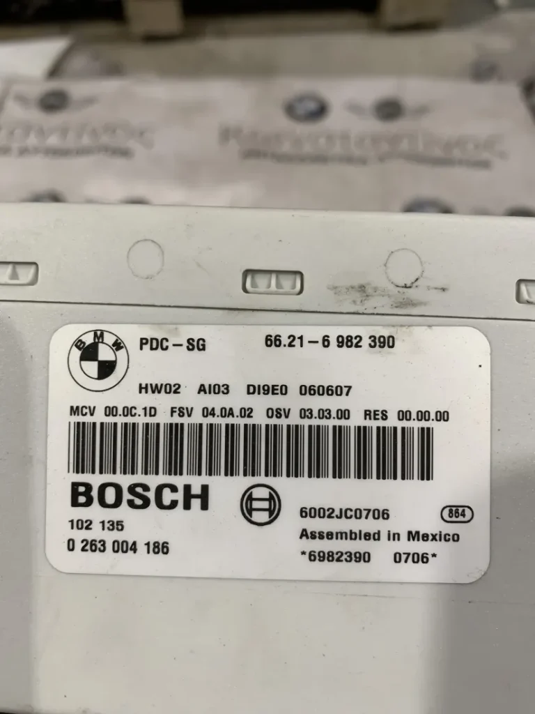 ΜΟΝΑΔΑ ΕΛΕΓΧΟΥ PDC BMW ΣΕΙΡΑ 3 Ε90 Ε91 (ΚΩΔ. ΑΝΤΑΛ. 66216982390)