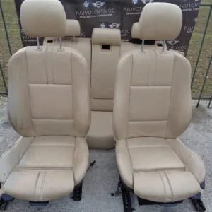 ΣΑΛΟΝΙ (SEATS) BMW Χ3 Ε83 ΜΠΕΖ BUCKET-ΘΕΡΜΑΙΝΟΜΕΝΟ