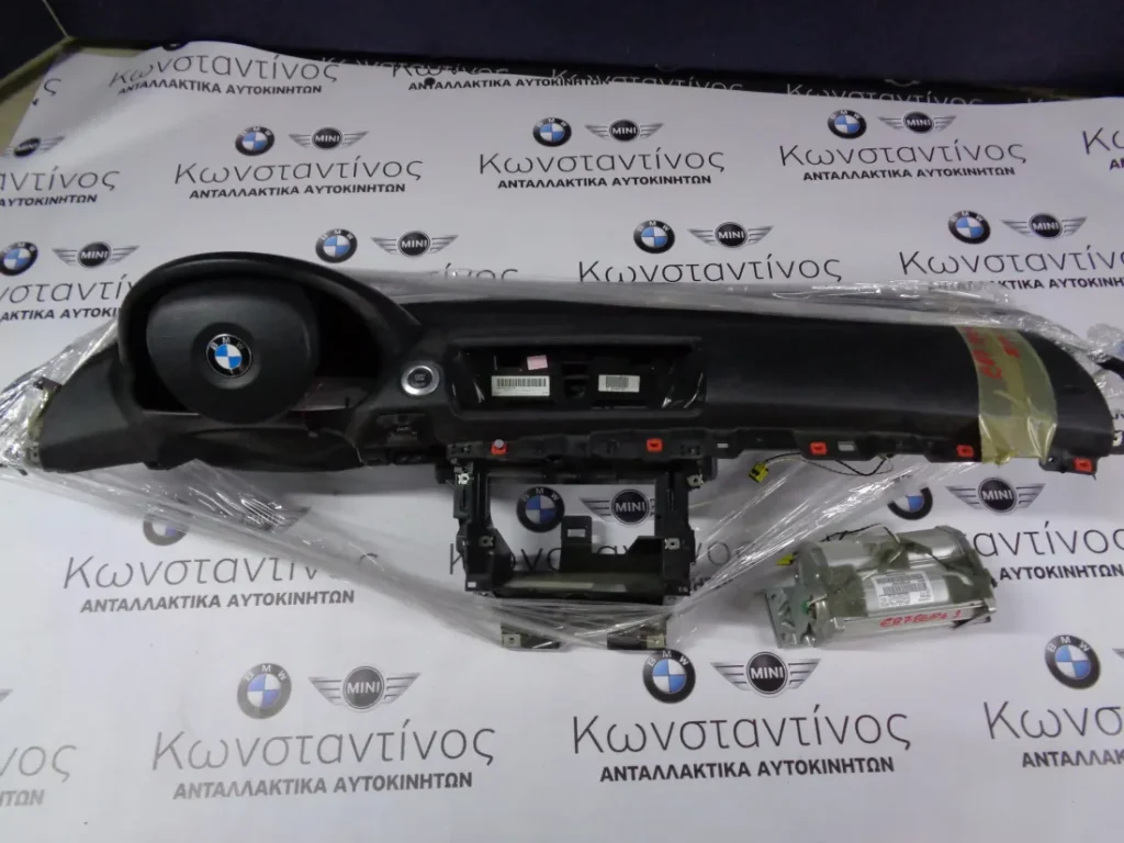SET AIRBAG-ΤΑΜΠΛΟ (DASHBOARD) BMW E87-E81-E82-E88 ΣΕΙΡΑ 1 ΜΑΥΡΟ-ΧΩΡΙΣ ΝΤΟΥΛΑΠΑΚΙ