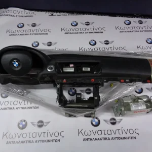 SET AIRBAG-ΤΑΜΠΛΟ (DASHBOARD) BMW E87-E81-E82-E88 ΣΕΙΡΑ 1 ΜΑΥΡΟ-ΧΩΡΙΣ ΝΤΟΥΛΑΠΑΚΙ