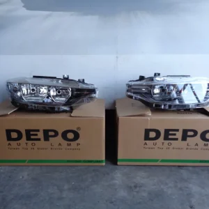 ΦΑΝΑΡΙΑ ΕΜΠΡΟΣ (FRONT LIGHTS) ΑΠΛΑ BMW F30 DEPO ΗΜΙΤΑΣΙΟΝ