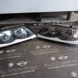 ΦΑΝΑΡΙΑ ΕΜΠΡΟΣ (FRONT LIGHTS) BMW E46 ΣΕΙΡΑ 3 4ΘΥΡΟ FACELIFT ΔΕΞΙΟΤΙΜΟΝΟ ΑΠΛΑ