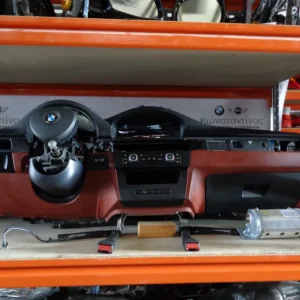 SET AIRBAG-ΤΑΜΠΛΟ (DASHBOARD) BMW ΣΕΙΡΑ 3 Ε90-Ε92-Ε93 Μ3 ΜΕ ΝΑΠΑ ΚΟΚΚΙΝΟ-ΜΑΥΡΟ ΚΑΙ ΠΡΟΑΙΝΤΑΤΗΡΕΣ