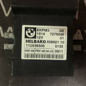 BMW ΜΟΝΑΔΑ ΕΛΕΓΧΟΥ ΓΙΑ ΑΝΤΛΙΑ ΚΑΥΣΙΜΟΥ (ΚΩΔΙΚΟΣ ΑΝΤΑΛ. : 7276046 )