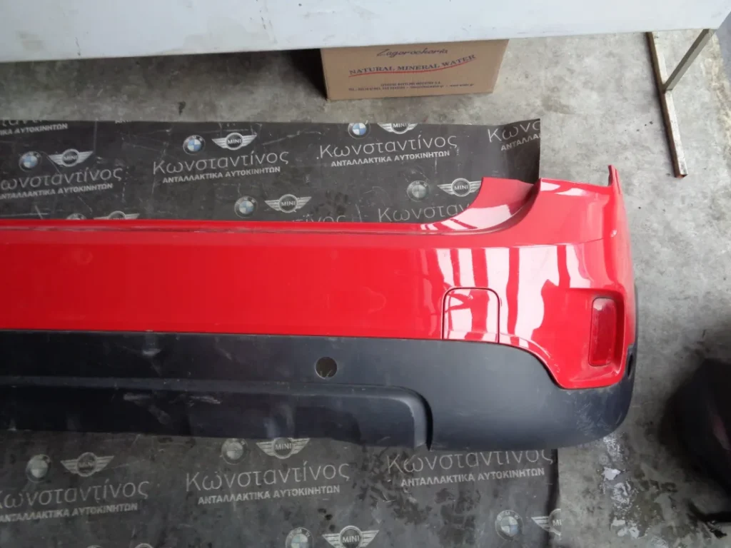 ΠΡΟΦΥΛΑΚΤΗΡΑΣ ΠΙΣΩ (REAR BUMPER) MINI F60 ΚΟΜΠΛΕ ΜΕ ΤΡΥΠΕΣ ΓΙΑ PDC