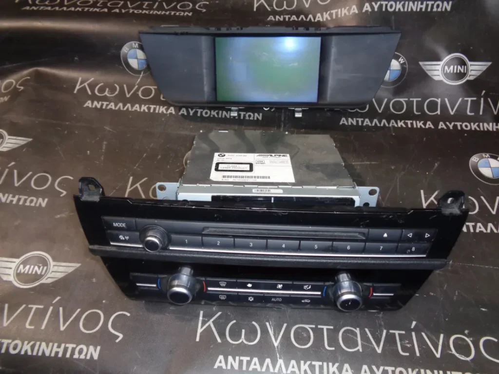 ΟΘΟΝΗ (SCREEN) - ΜΟΝΑΔΑ ΚΛΙΜΑΤΙΣΜΟΥ BMW F10 ΣΕΙΡΑ 5 (ΚΩΔ. ΑΝΤΑΛ.: 2191907 KAI 9248369 )