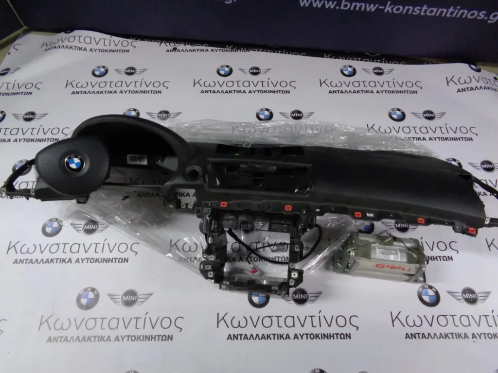 SET AIRBAG-ΤΑΜΠΛΟ (DASHBOARD) BMW E87 LCI ΣΕΙΡΑ 1 ΜΑΥΡΟ-ME ΝΤΟΥΛΑΠΑΚΙ 'Η ΟΘΟΝΗ