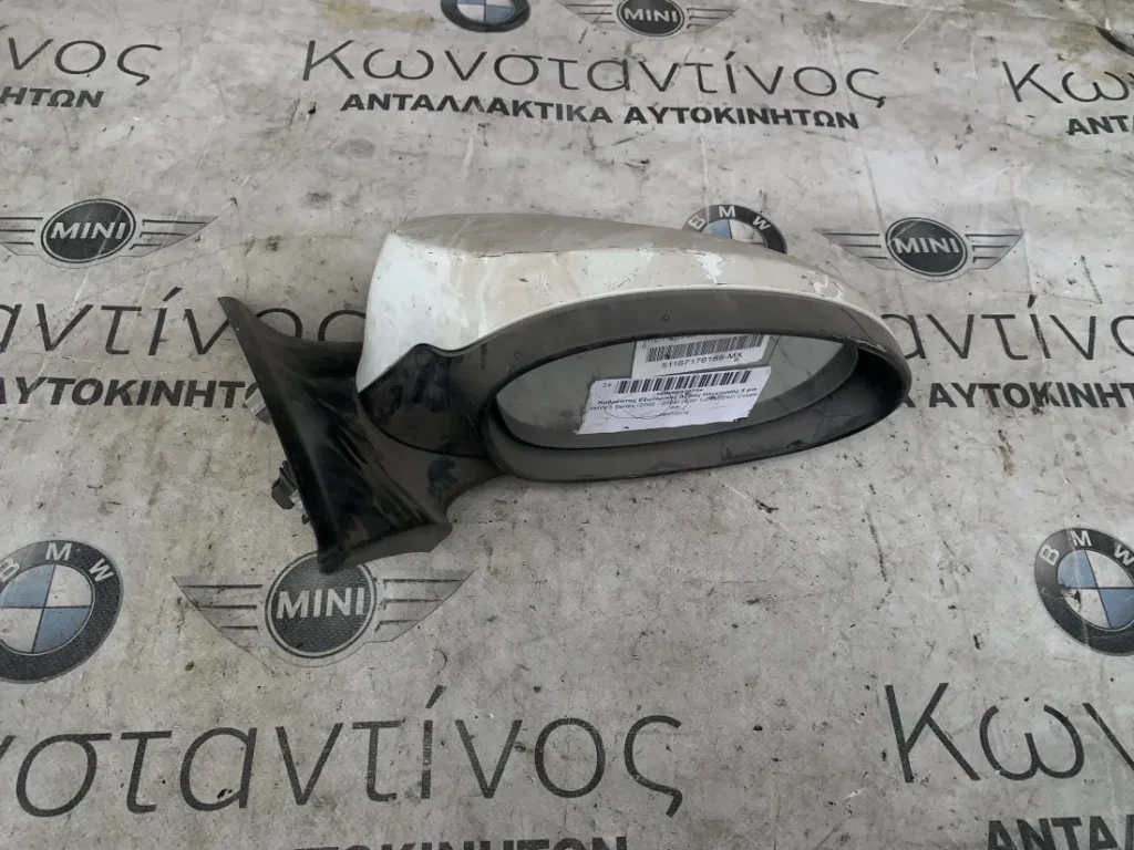 ΕΞΩΤΕΡΙΚΟΣ ΚΑΘΡΕΠΤΗΣ ΕΜΠΡΟΣ ΔΕΞΙΟΣ ΗΛΕΚΤΡΙΚΟΣ 5 PIN BMW ΣΕΙΡΑ 3 E92 E93 (ΚΩΔ. ΑΝΤΑΛ. 51167176168)