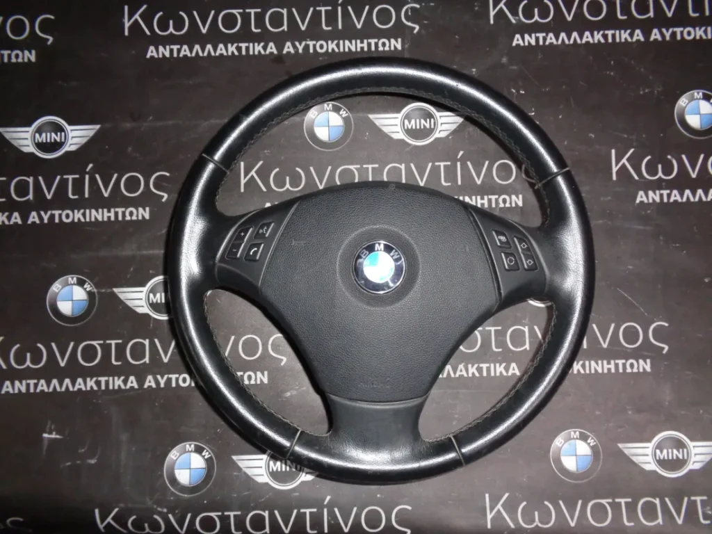 ΤΙΜΟΝΙ (STEERING WHEEL) BMW ΜΕ ΑΕΡΟΣΑΚΟ (AIRBAG) E90-E91 (2005-2010)
