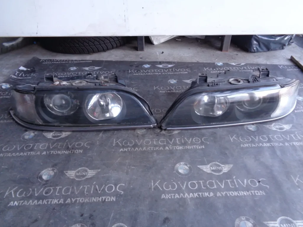 ΦΑΝΑΡΙΑ ΕΜΠΡΟΣ (FRONT LIGHTS) BMW E39 ΑΠΛΑ ΣΕΙΡΑ 5