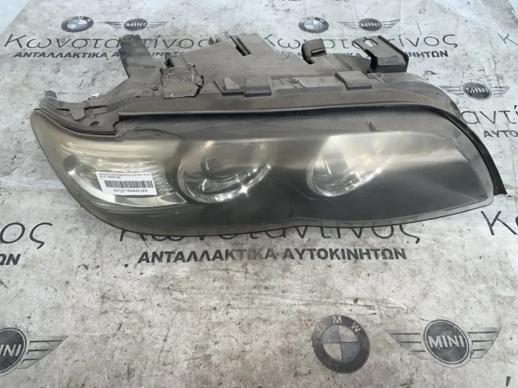 ΦΑΝΑΡΙ ΕΜΠΡΟΣ ΔΕΞΙ ΜΕ ΛΕΥΚΟ ΦΛΑΣ BMW X5 E53 (ΚΩΔ. ΑΝΤΑΛ. 63127164442)