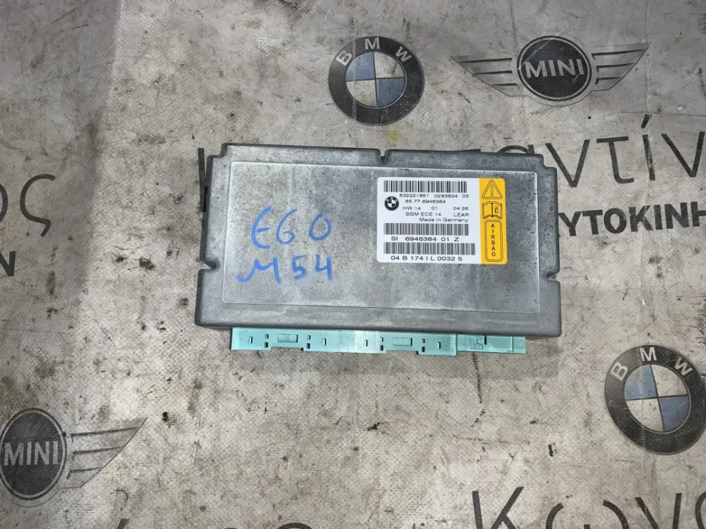 ΜΟΝΑΔΑ ΕΛΕΓΧΟΥ ΑΕΡΟΣΑΚΟΥ BMW ΣΕΙΡΑ 5 E60 E61 (ΚΩΔ. ΑΝΤΑΛ. 65776946384)