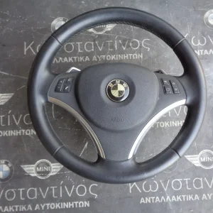 ΤΙΜΟΝΙ (STEERING WHEEL) SPORT BMW E9X - E8X ΜΕ ΑΕΡΟΣΑΚΟ-PADDLES ΚΑΙ ΧΕΙΡΙΣΤΗΡΙΑ ΑΥΤΟΜΑΤΟ ΣΕΙΡΑ 1 ΚΑΙ 3