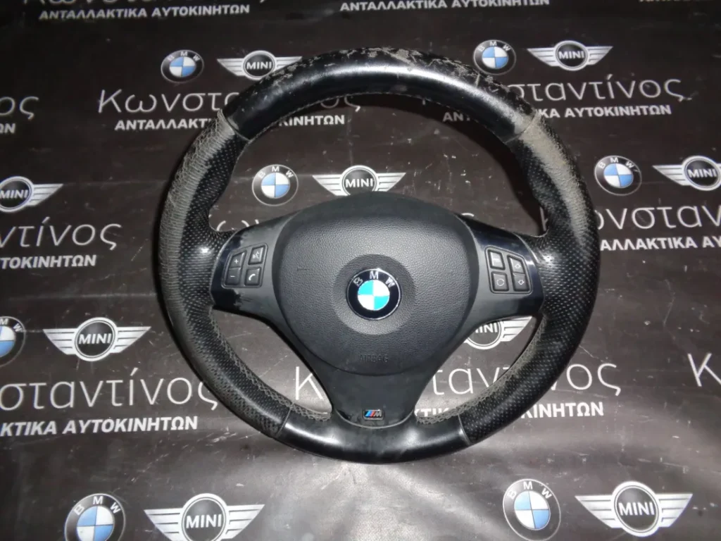 ΤΙΜΟΝΙ (STEERING WHEEL) BMW ΜΕ ΑΕΡΟΣΑΚΟ (AIRBAG) E90-E92-E87 M PACK