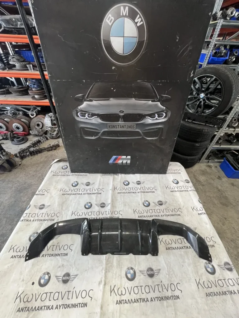 ΒΑΣΗ ΠΡΟΦΥΛΑΚΤΗΡΑ ΠΙΣΩ - DIFFUSER CARBON BMW ΣΕΙΡΑ 2 COUPE M2 F87 (ΚΩΔ. ΑΝΤΑΛ. 51122361665)