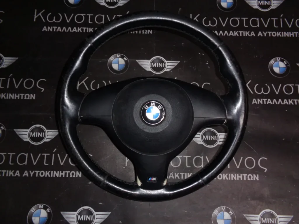 ΤΙΜΟΝΙ (STEERING WHEEL) BMW ΜΕ ΑΕΡΟΣΑΚΟ (AIRBAG) E46 M PACK