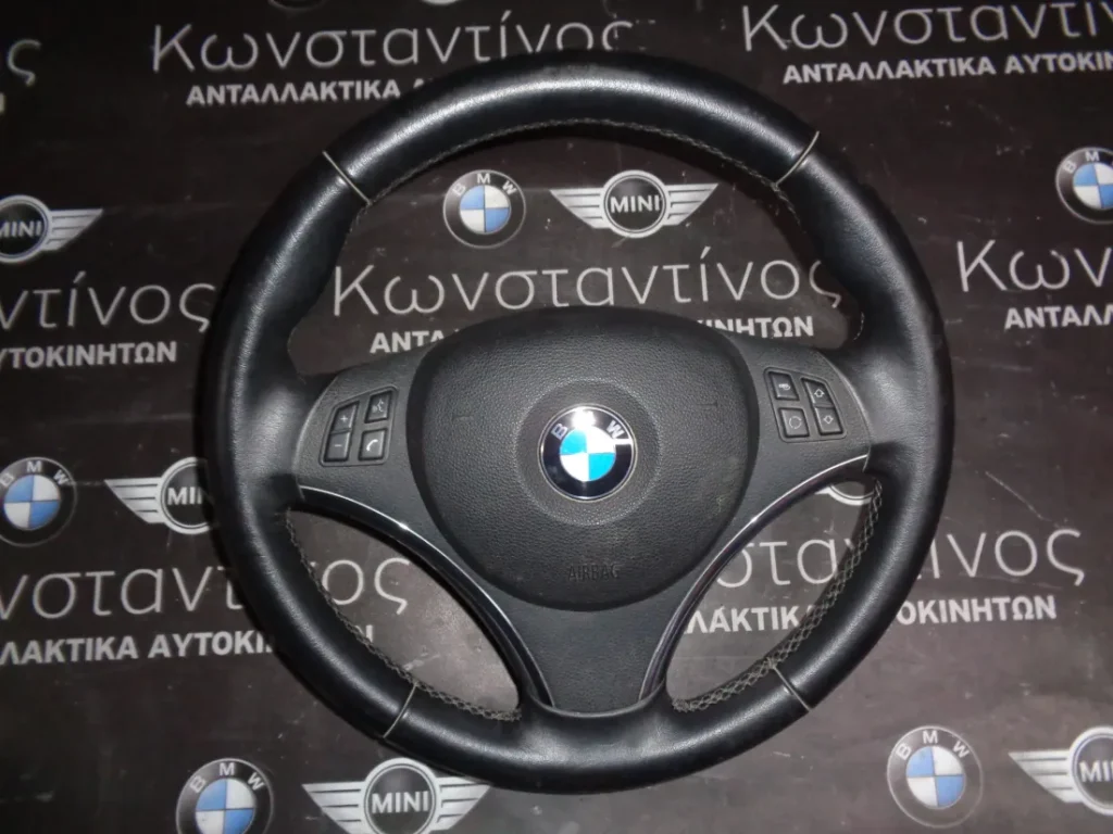 ΤΙΜΟΝΙ (STEERING WHEEL) BMW ΜΕ ΑΕΡΟΣΑΚΟ (AIRBAG) E90-E91-E92-E87