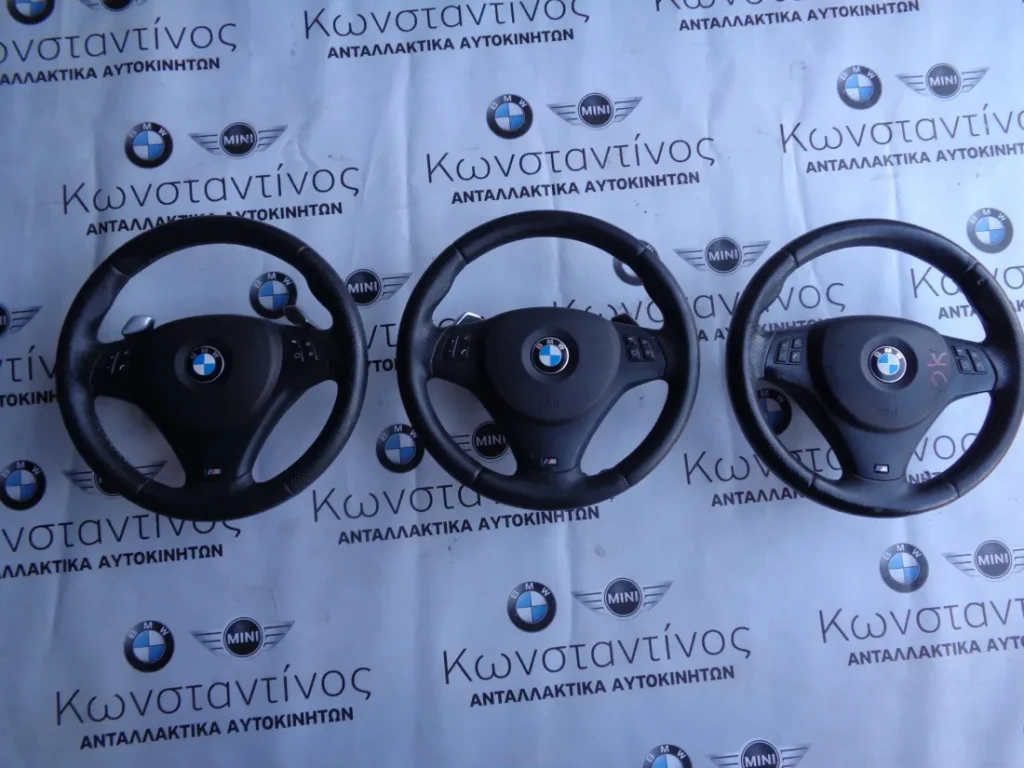 ΤΙΜΟΝΙΑ (STEERING WHEEL) BMW E90-E92 M PACK ΜΕ PADDLES-ΧΩΡΙΣ PADDLES