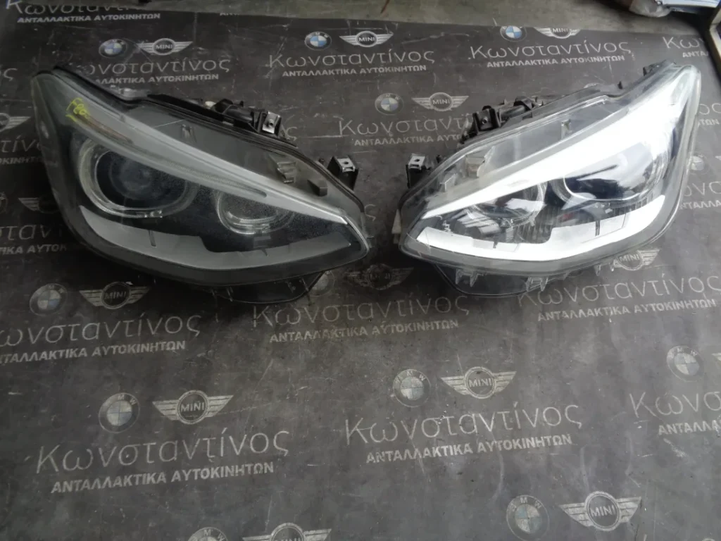 ΦΑΝΑΡΙΑ ΕΜΠΡΟΣ (FRONT LIGHTS) BMW F20 XENON ΚΟΜΠΛΕ (ΚΩΔ. ΑΝΤΑΛ.: 7229687 KAI 7229688 )