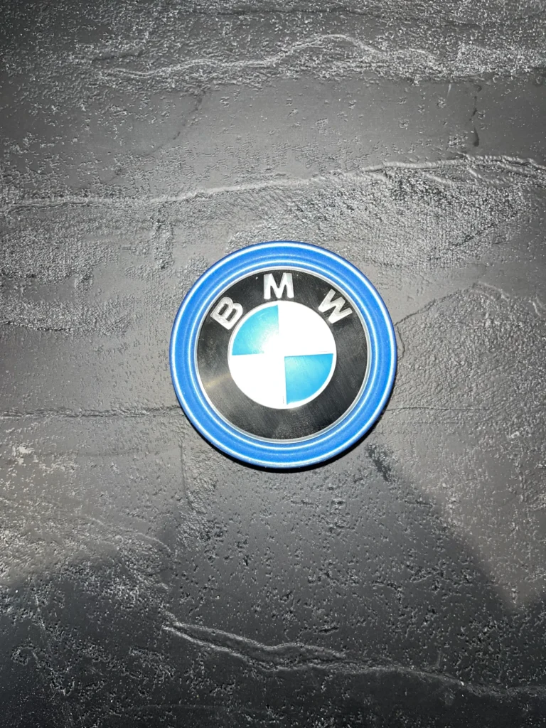 ΓΝΗΣΙΟ ΚΑΠΑΚΙ ΖΑΝΤΑΣ BMW 56MM ΓΙΑ ΣΕΙΡΑ 1, 2, 3, 4, 5, 7, 8, X1-X7, Z4 - PIANO BLACK CENTER CAP